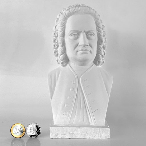 Bach-Büste.