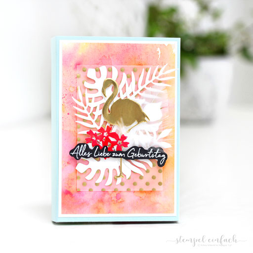 Flamingokarte 