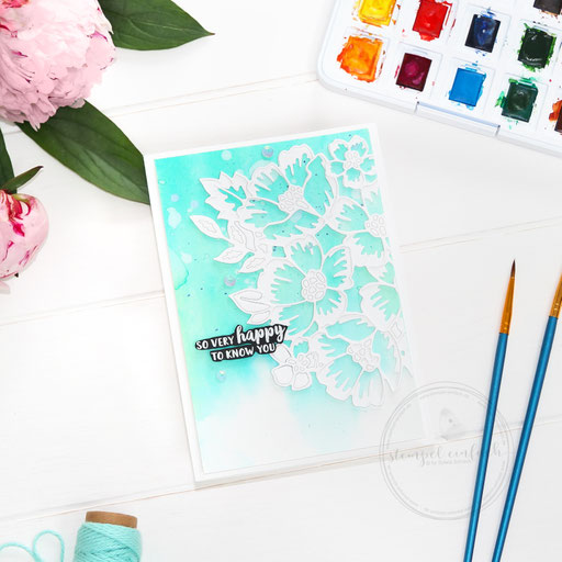 Aquarellkarte