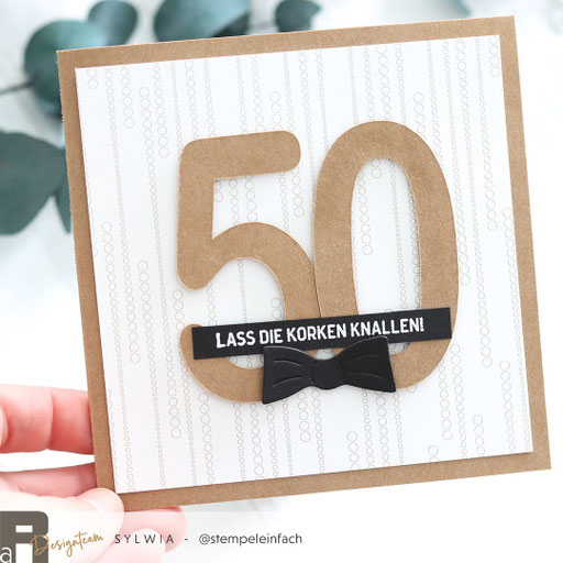 Karte zum 50. Geburtstag