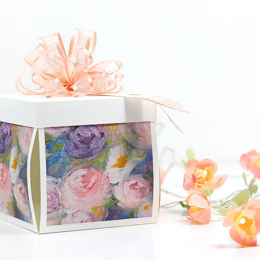 Florale Geschenkbox