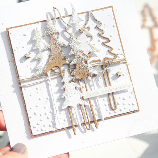 Weihnachtskarten Bäume