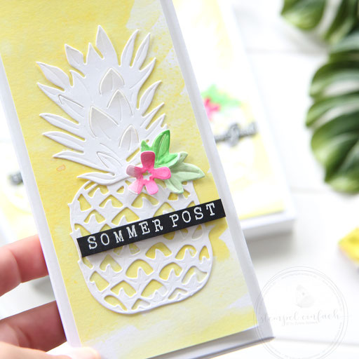 Sommerpost-Ananas