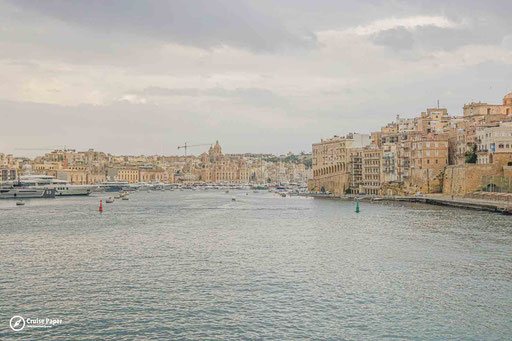 Auslaufen aus Valletta, Malta