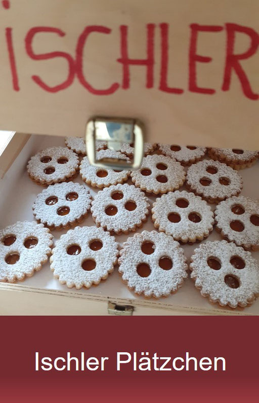 Ischler Plätzchen - Weihnachtsbäckerei