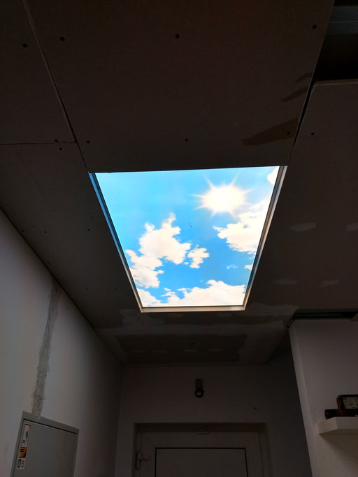 künstliche Lichtküppel