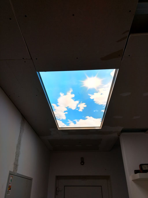 künstliche Lichtkuppel