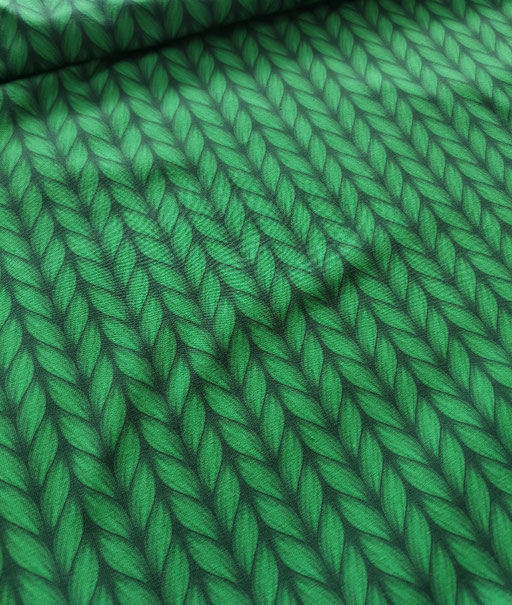 Plain Stitches grün - Jersey 
