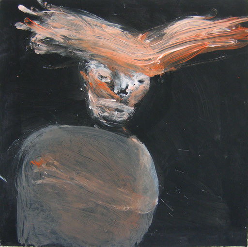 "12-244", 75x75 cm, acrylique sur papier, 2012