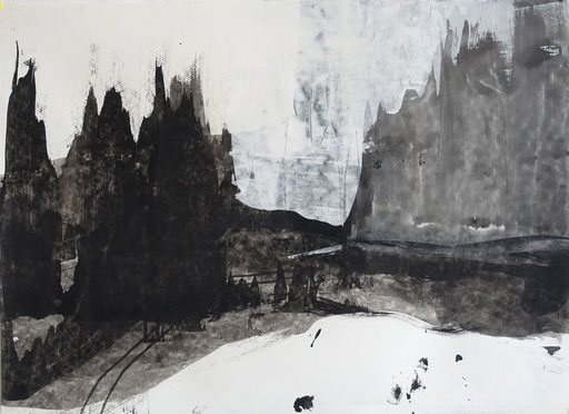 24-016, acrylique/papier aquarelle, 50x70 cm, 2024