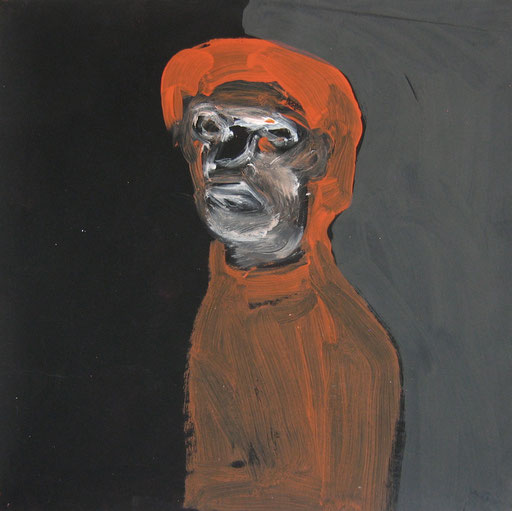 "12-242", 75x75 cm, acrylique sur papier, 2012