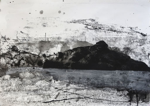 "23-079", 50x70cm, acrylique/papier,  50x70cm,  2023