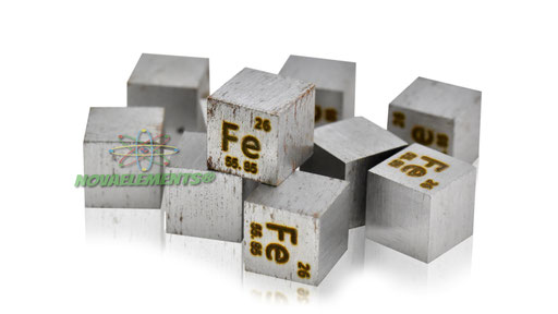 ferro cubo, ferro cubi, ferro metallo, ferro metallico, ferro cubo densità, nova elements ferro