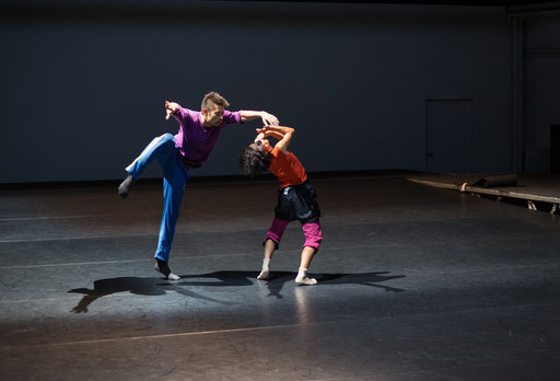 Study # 3 - by William Forsythe; dancers: Yoko Ando, Yasutake Shimaji; photo: Dominik Mentzos