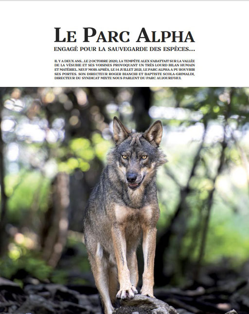   Le Parc Alpha, la sauvegarde des espèces – La Gazette, Magazine De Reportages & De Découverte Du Golfe De Saint-Tropez (gazettetropezienne.fr)