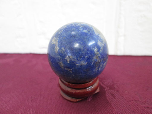 ☆ラピスラズリ丸玉３４ｍｍ　￥１，８００