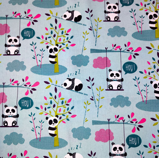 Tessuto Fantasia - CODICE: PANDAeKOALA4