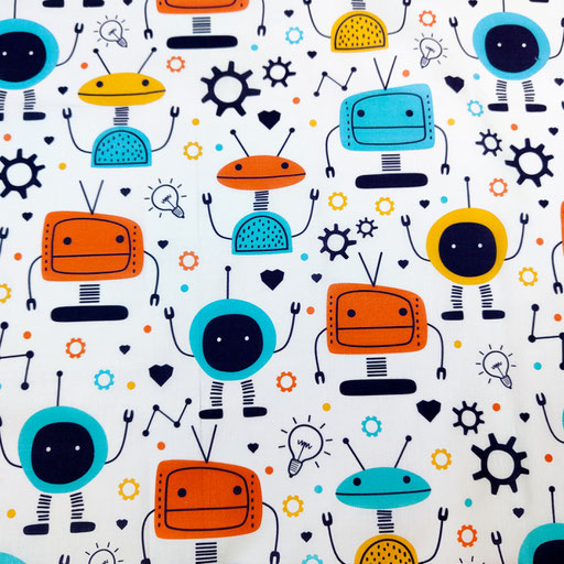 Tessuto Fantasia - CODICE: ROBOT