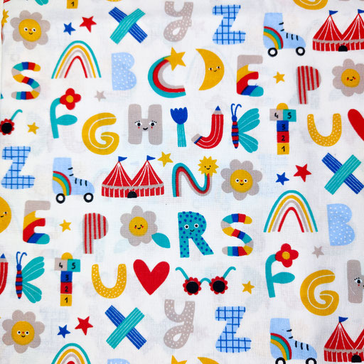 Tessuto Fantasia - CODICE: LETTERE1