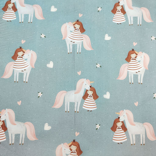 Tessuto Fantasia - CODICE: UNICORNI12