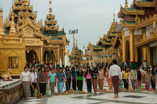 Birmanie - Rangoon - Shwedagon