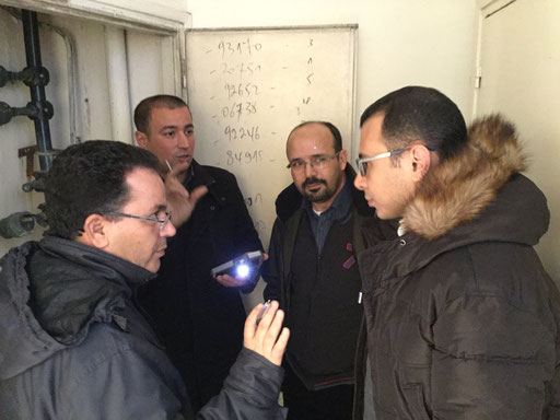 Actions to improve accountability and transparency in water service. Tunisia 2014 