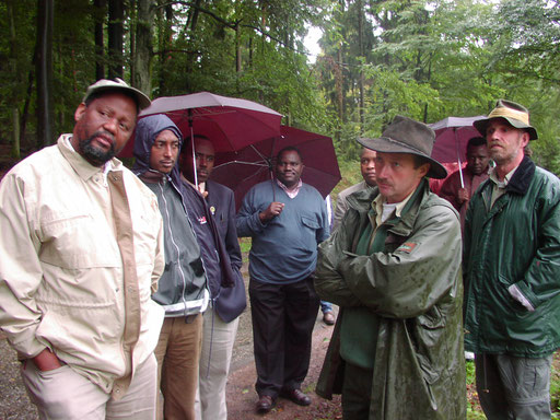 German-French Transboundary cooperation in the Vosges-Palatine Forest. African national park managers discuss action programs