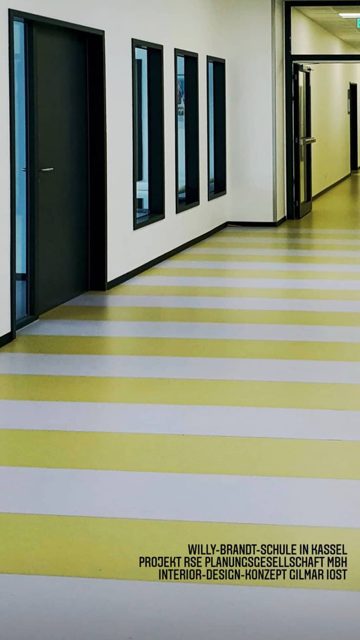 Willy-Brandt Schule, Kassel | Interior Design + Farb- und Materialkonzept | RSE+ | Kassel