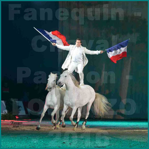 Cheval Passion 2016 - Spectacle les Crinières d'OR - LORENZO 