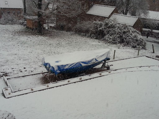 Arrivée de la neige...
