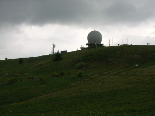 Radom (Radar Domicil) auf der Wasserkuppe, im "Kalten Krieg" Lauschstation der Amerikaner