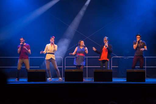 Ommm aus Paris bei der Nacht der Stimmen in Marburg