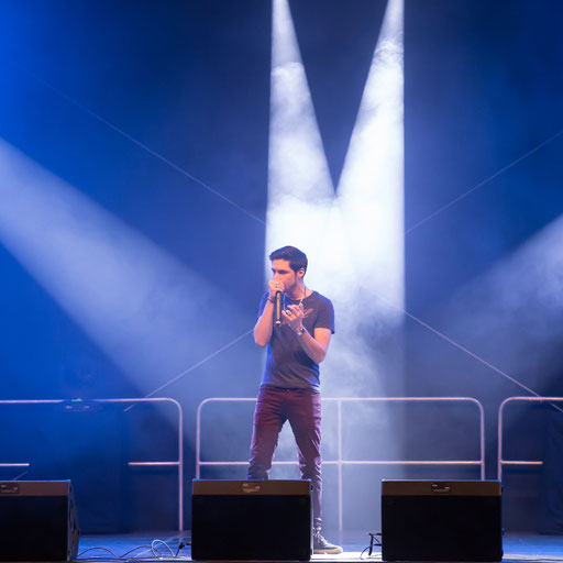 Ommm aus Paris bei der Nacht der Stimmen in Marburg