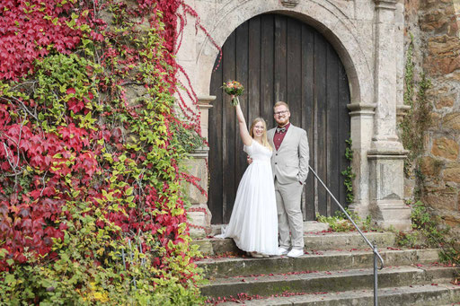 Hochzeitsfotografie: Brautpaarshooting in Marburg