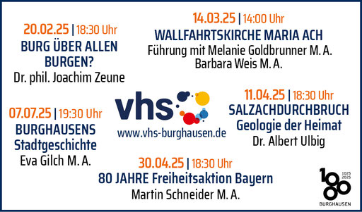 Printanzeige für PNP Beilage Burghausen feiert!, Februar 2025