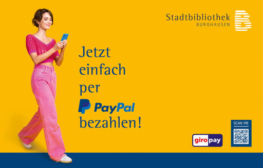 Gestaltung eines Mailanhangs, Stadtbücherei Burghausen, Juli 2024