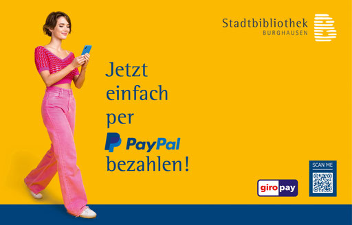 Gestaltung eines Mailanhangs, Stadtbücherei Burghausen, Juli 2024