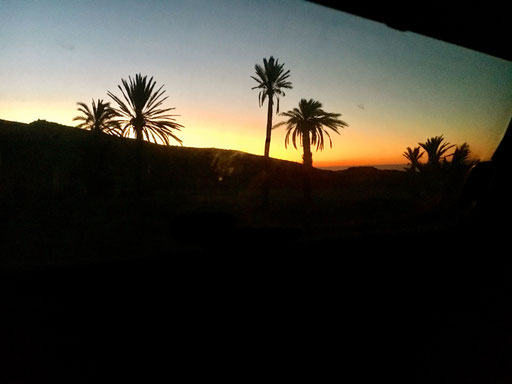 Gute Nacht Blick aus unserem Dachfenster 