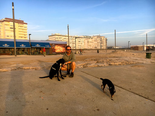 Abendrunde in Costa da Caparica