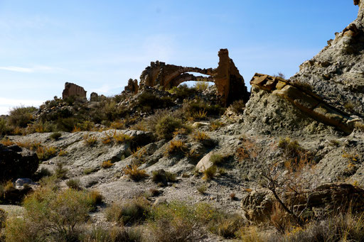kaum wahrzunehmen....perfekt in die Landschaft übergegangen