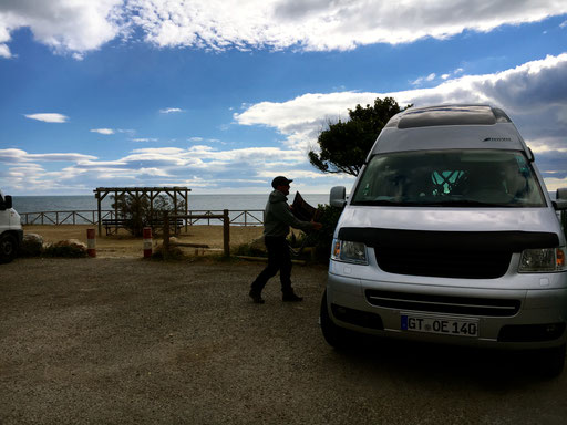 Stellplatz bei Malaga