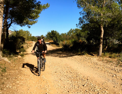 Melli konnte nach 25 Kilometern nicht mehrmals ab in den Rucksack