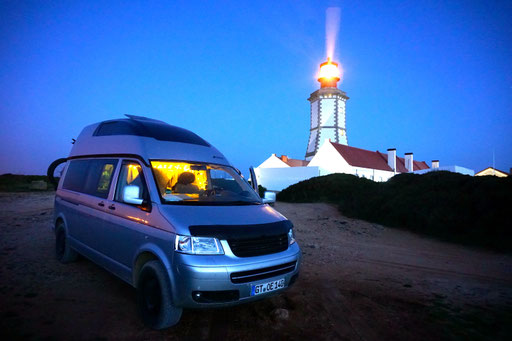 Eine Nacht am Leuchtturm hat was! Cabo Espichel