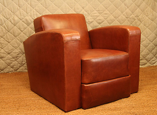création fauteuil cuir Club