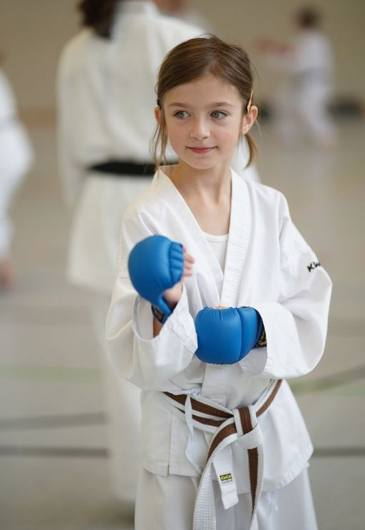 Karatemädchen Karate-Schule Zerbst