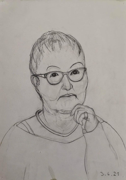 pencil on paper, 20 x 30 cm, 2021