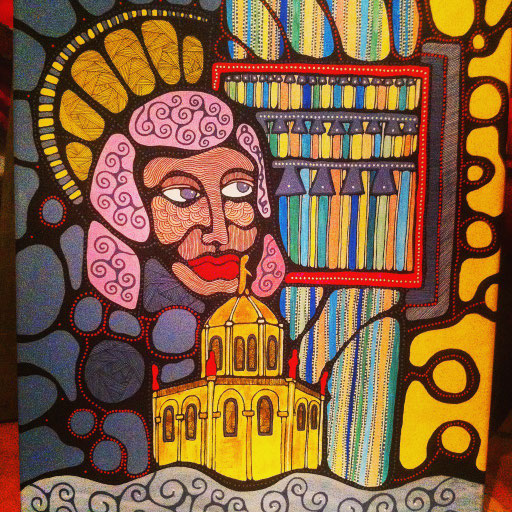 Mon Saint Mary à moi 45 X 70 cm