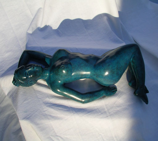 Courtisane, bronze, 30 cm, disponible, Belgique