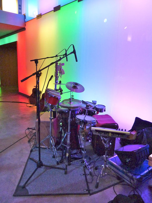 kleines set zum live-recording....