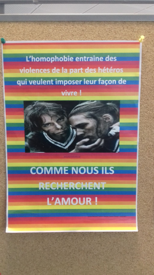 Lutte contre l'homophobie par Adrien, Daniel et Mickaël 